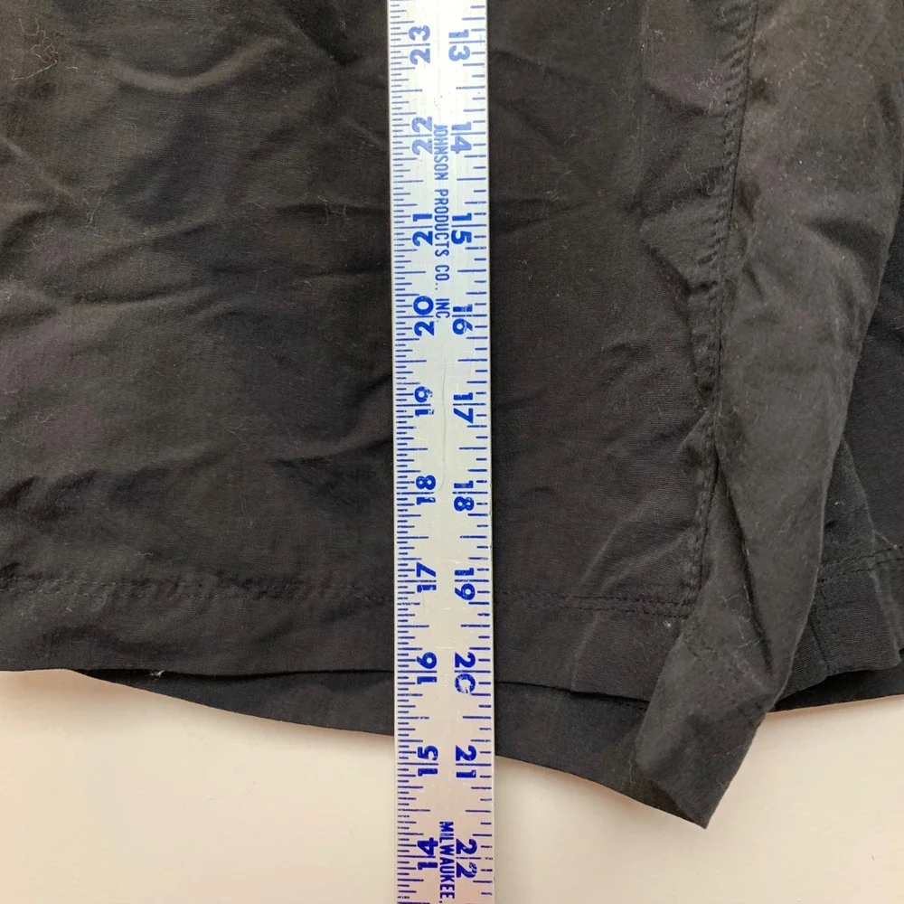 The North Face Hiking Shorts Mens M Black Excellent Belted Cargo Trail Adventure